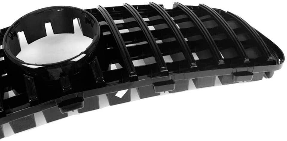 FOR MERCEDES X156 W156 GLA CLASS AMG PANAMERICANA GT GTR STYLE GRILLE BLK 13-16