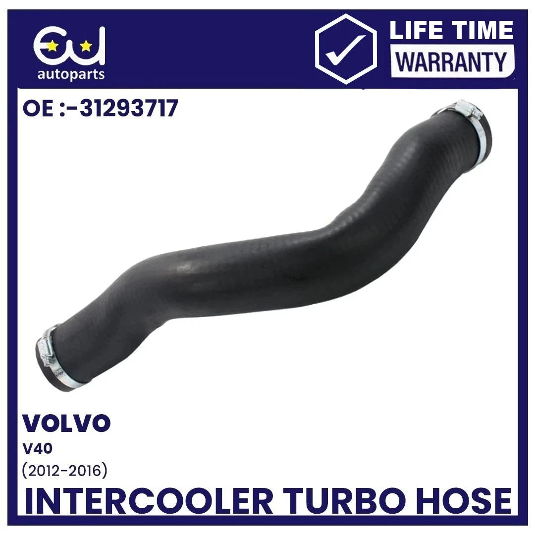 FOR VOLVO V40 D2 1.6 DIESEL INTERCOOLER TURBO HOSE PIPE 31293717  (2012 - 2016)