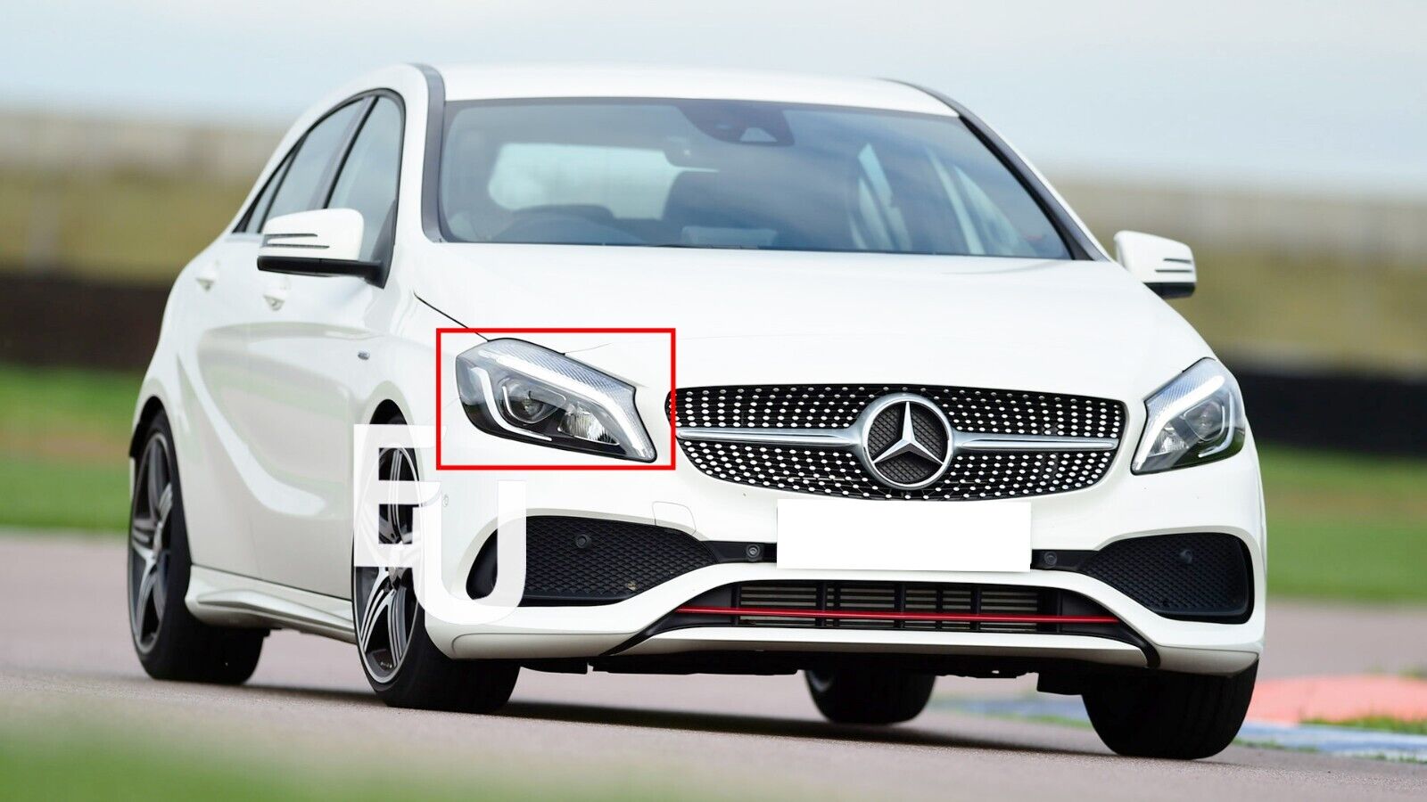 FOR MERCEDES BENZ A-CLASS W176 A180 A200 A260 12-15 RIGHT HEADLIGHT SHELL LENS