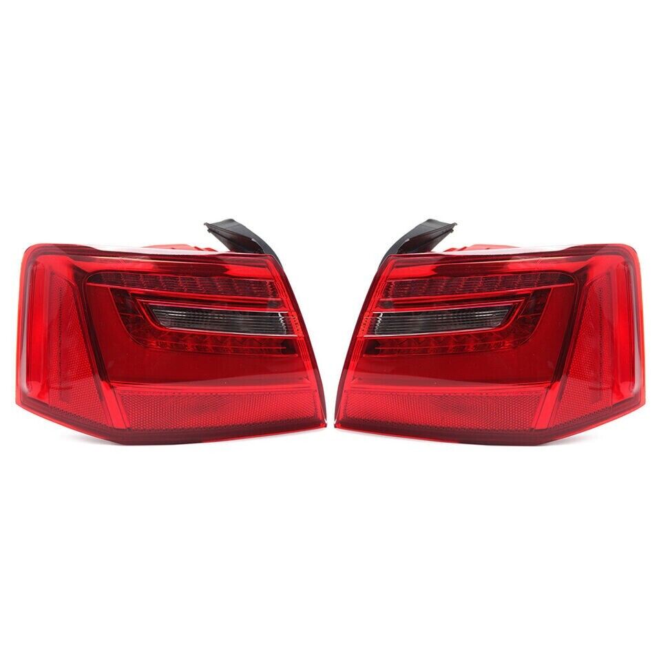 REAR PAIR OUTER LED TAIL LIGHT BRAKE LAMP FOR AUDI A6 C7 SALOON 2012-2015