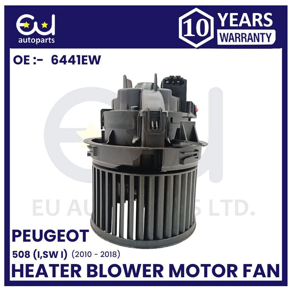 HEATER BLOWER MOTOR FAN FOR PEUGEOT 508 SW MK1 10-18 RHD 1.6 2.0 2.2 HDI 6441EW