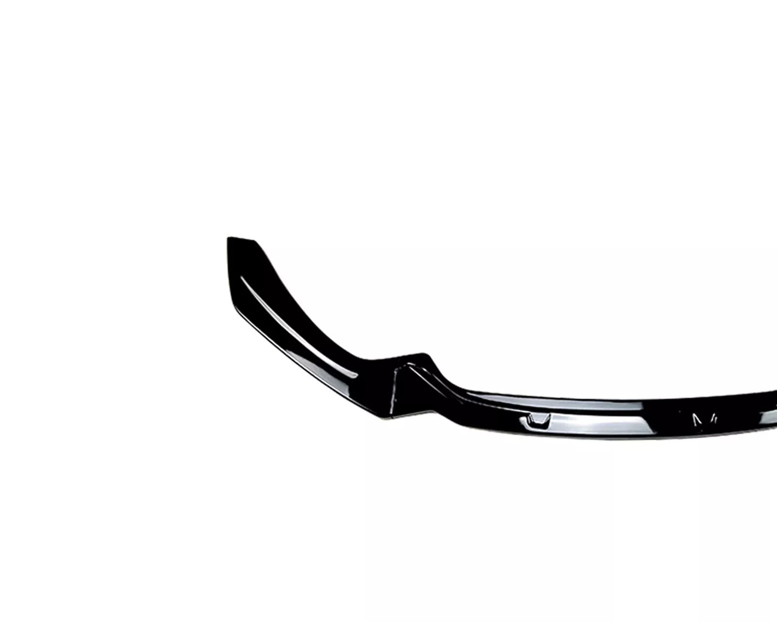 FOR BMW 1 SERIES F20 F21 FRONT SPLITTER LIP M SPORT LCI GLOSS BLACK 2015-2019