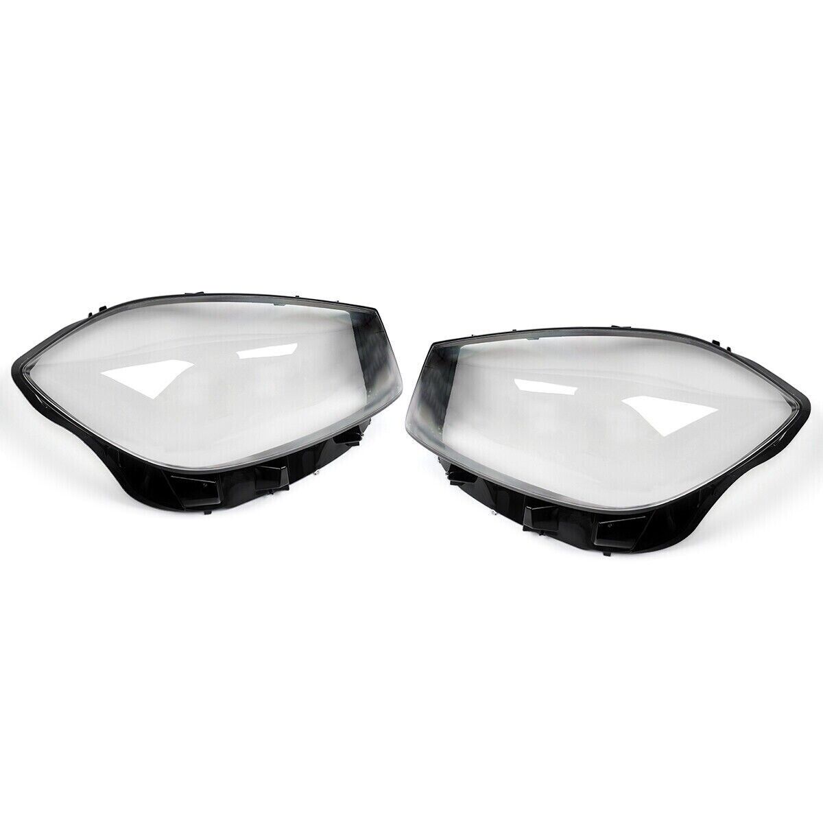 LEFT RIGHT HEADLIGHT LAMP LENS COVER SHELL FOR MERCEDES-BENZ A-CLASS W176 16-18