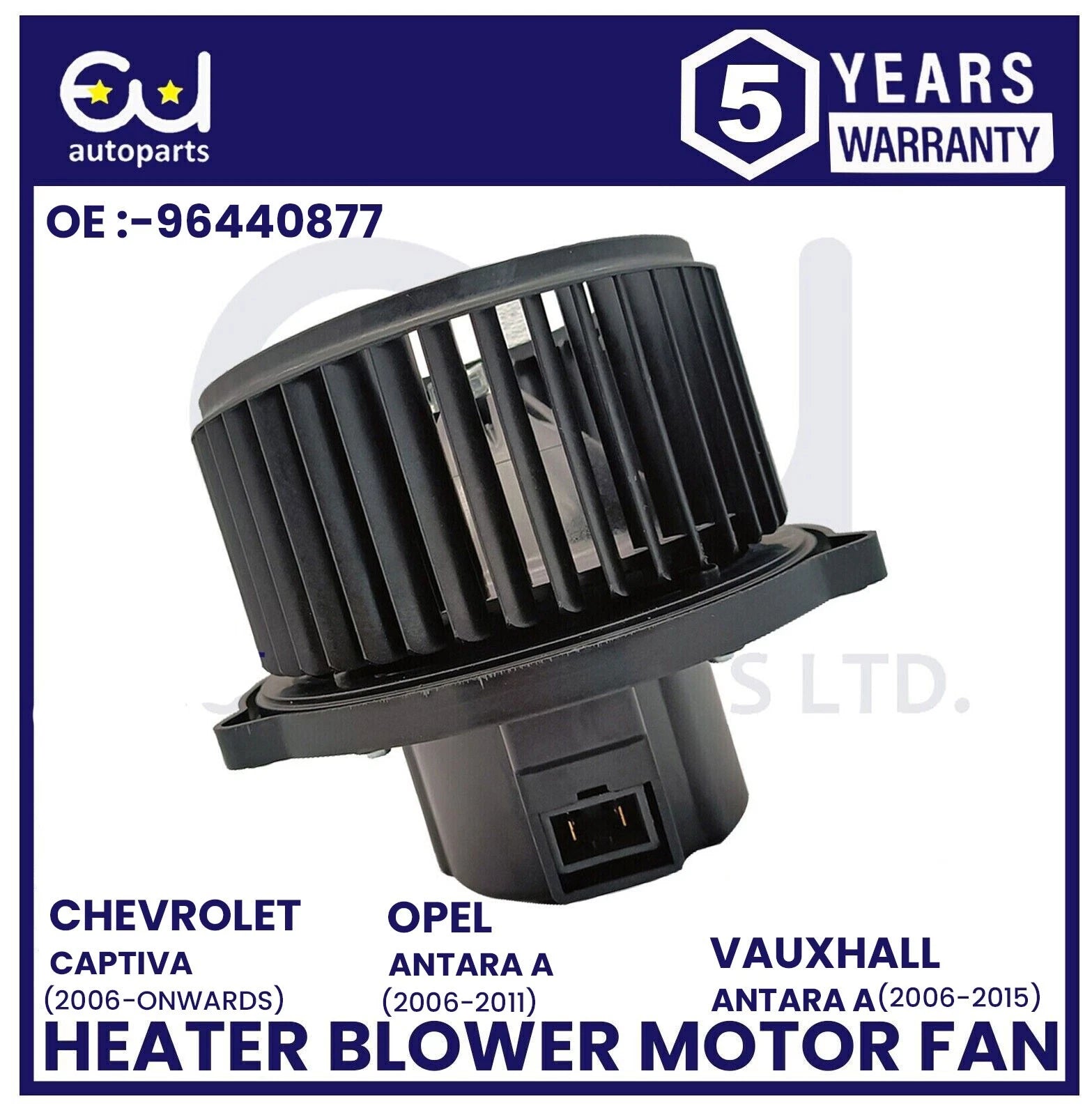 HEATER BLOWER MOTOR FAN FOR OPEL VAUXHALL ANTARA A L07 CHEVROLET CAPTIVA RHD