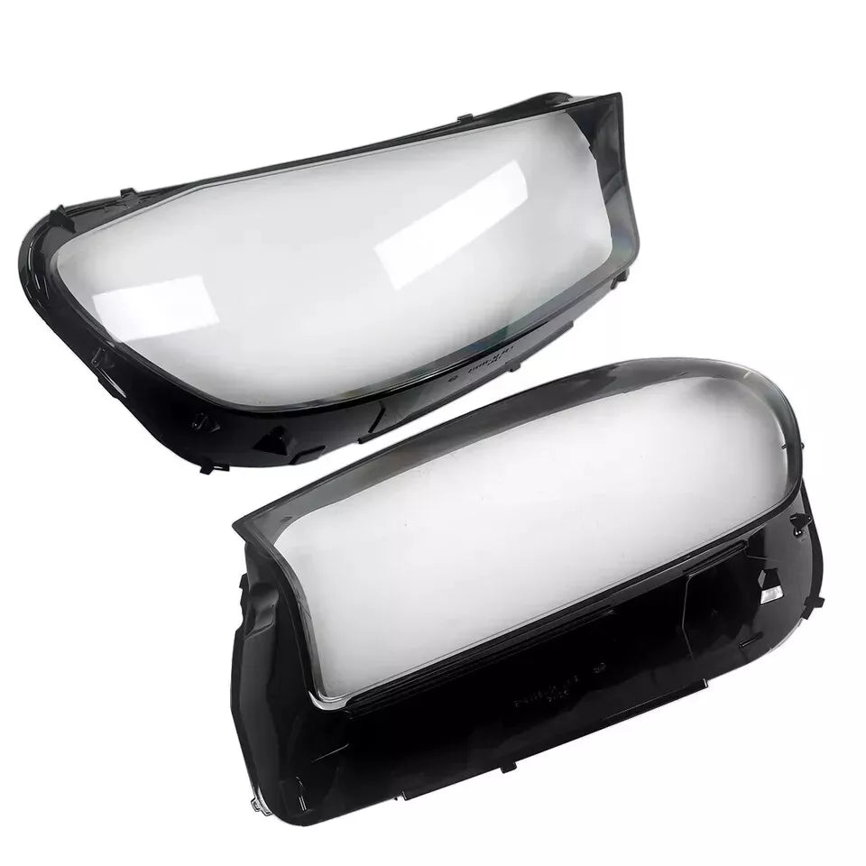LEFT RIGHT SIDE PAIR HEADLIGHT LENS COVER HEADLAMP FOR MERCEDES GLS X167 19-22