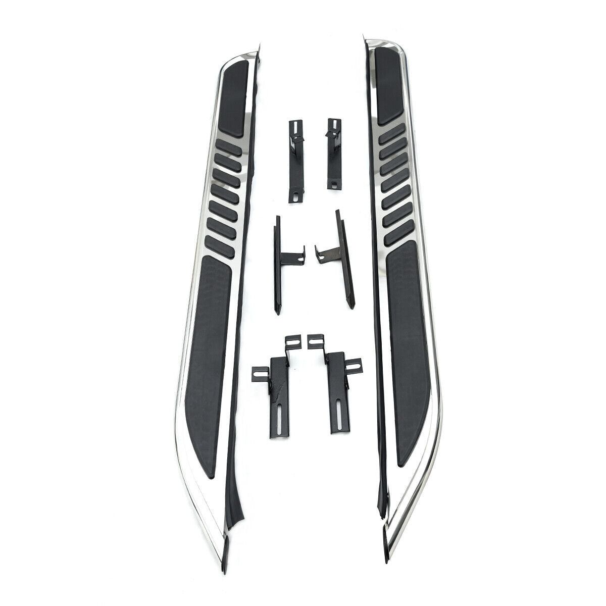 MONSOON STYLE SIDE STEPS RUNNING BOARD FOR AUDI Q5 2009-2016 NEW ALUMINIUM