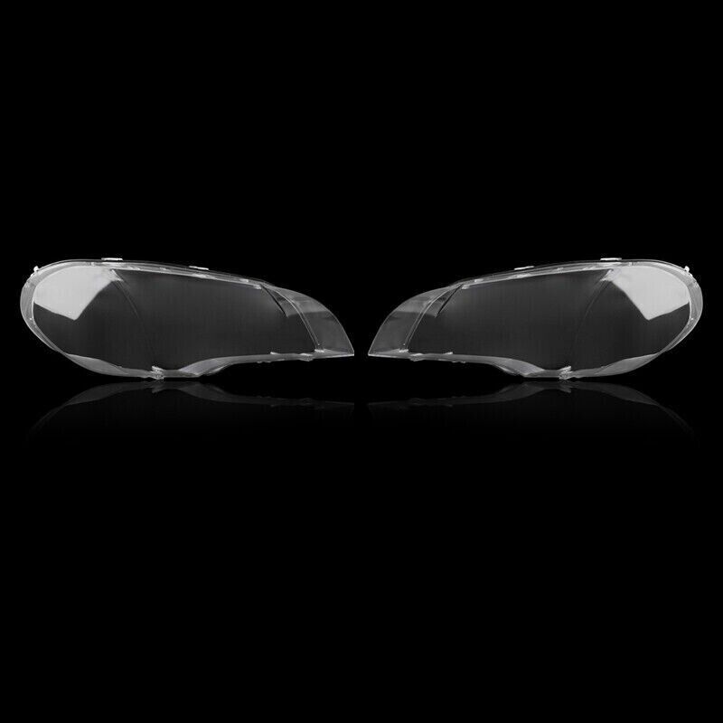 FOR BMW X5 E70 2007-2013 PAIR CAR HEADLIGHT LENS COVER HEADLAMP LEFT+RIGHT SIDES