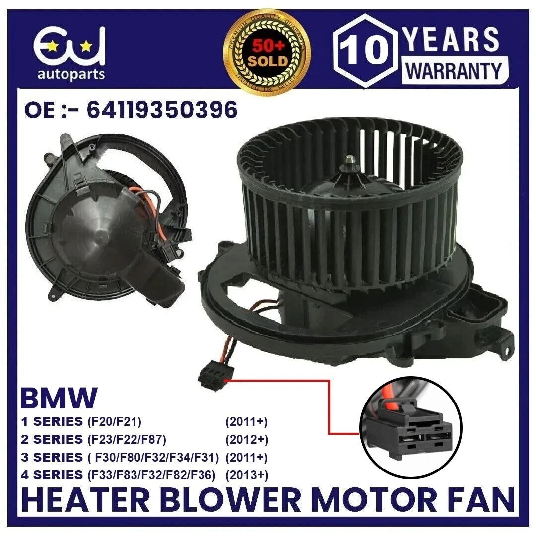 HEATER BLOWER MOTOR FAN FOR BMW 1 2 3 4 SERIES F20 F21 F22 F87 F80 F30 F32 F36