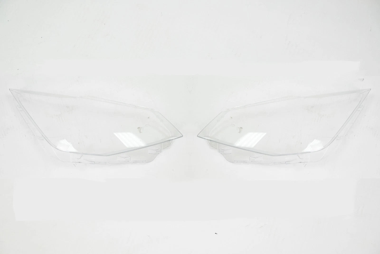 FOR SEAT IBIZA MK5 CLEAR HEADLIGHT LENS SHELL LAMPSHADE PAIR LEFT RIGHT 2017-20