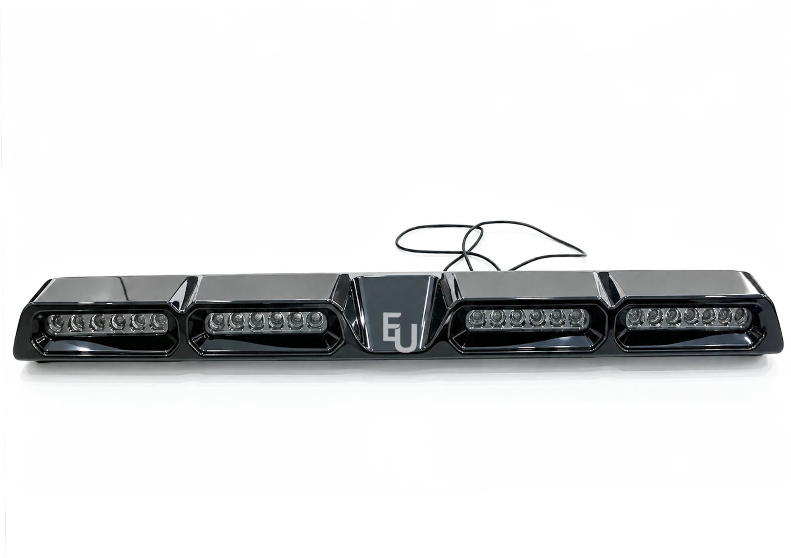 ROOF LIGHT BAR DRL LED GLOSS BLACK FOR MITSUBISHI L200 TRITON MK5 MK6 2015+