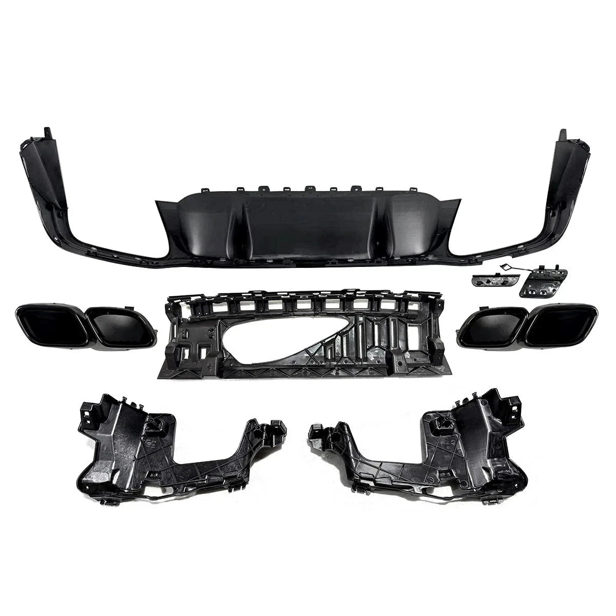 FOR MERCEDES E CLASS W213 LCI SALOON ESTATE E63 LOOK AMG REAR DIFFUSER 2021+