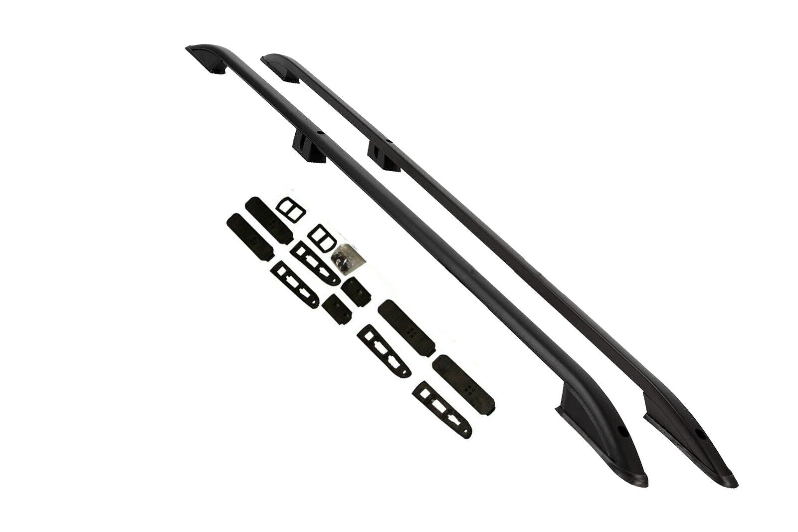 FOR PEUGEOT RIFTER SWB ROOF RACK RAILS ANODISED BLACK 2019-ON OEM QUALITY