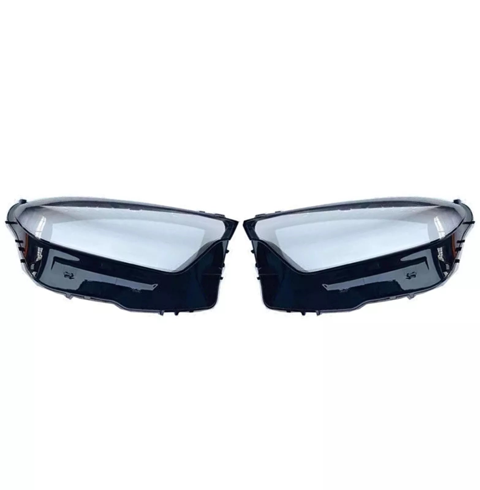 PAIR SIDE HEADLIGHT HEADLAMP LENS COVER FOR MERCEDES BENZ GLC W254 C254 GLC 22+