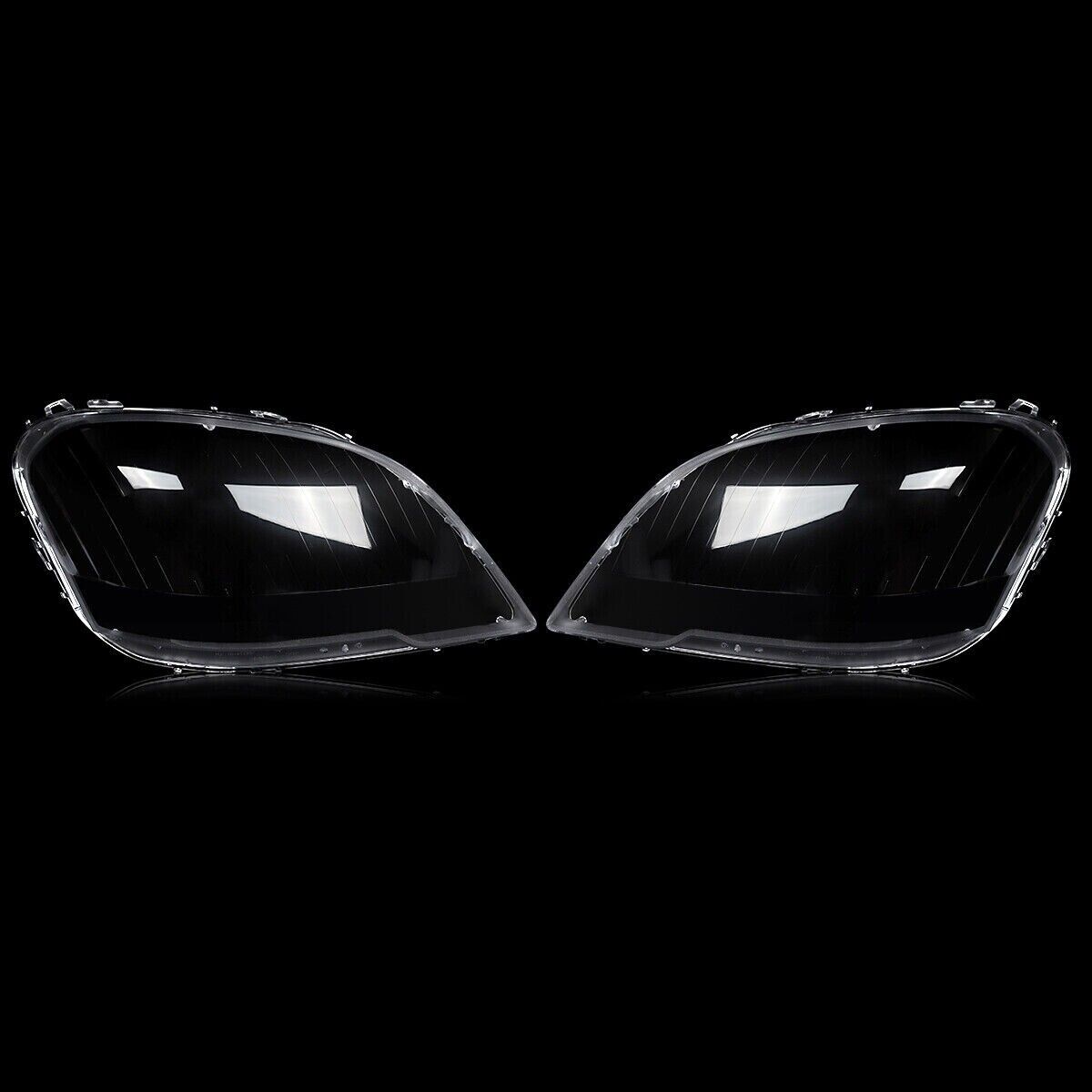 FRONT HEADLIGHT CLEAR LENS COVER FOR MERCEDES BENZ W164 ML-CLASS ML350 2009-2011