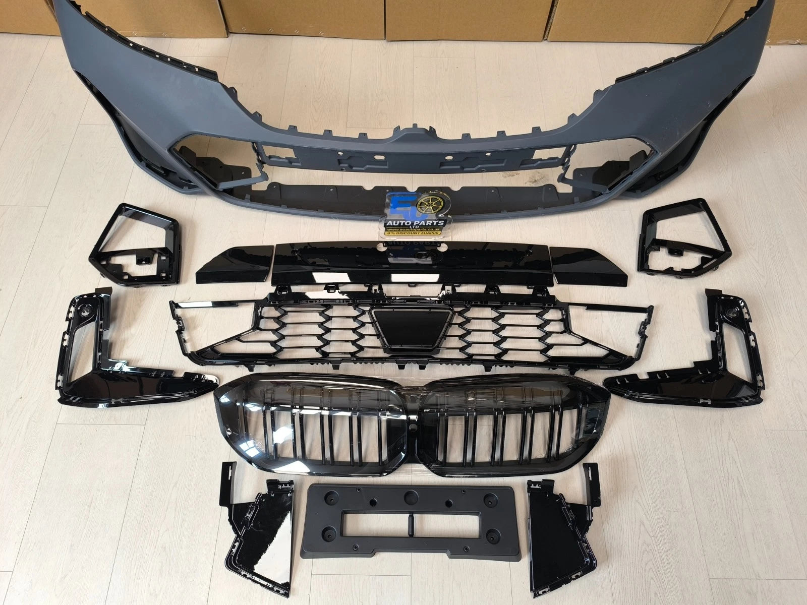 FOR BMW G20 G21 3 SERIES LCI M SPORT COMPLETE FRONT BUMPER BODYKIT 2022+