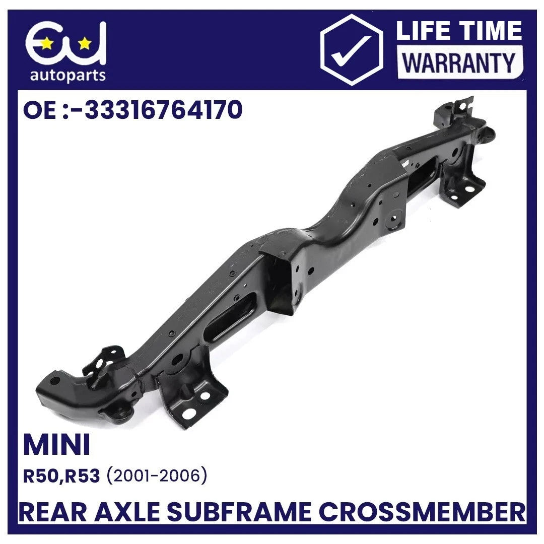 REAR AXLE SUBFRAME CROSSMEMBER SUPPORT CARRIER FOR MINI COOPER R50 R53 01-06
