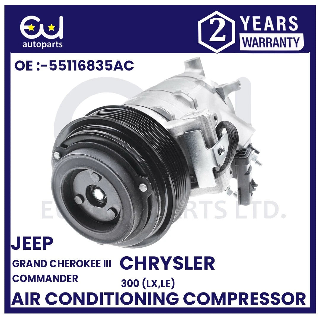 AIR CONDITIONING A/C COMPRESSOR FOR JEEP GRAND CHEROKEE 3.0 CRD WK CHRYSLER 300C
