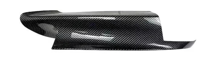 FOR BMW M3 E90 E91 E92 E93 FRONT BUMPER CORNER SPLITTERS CARBON BLACK KIT 07-13