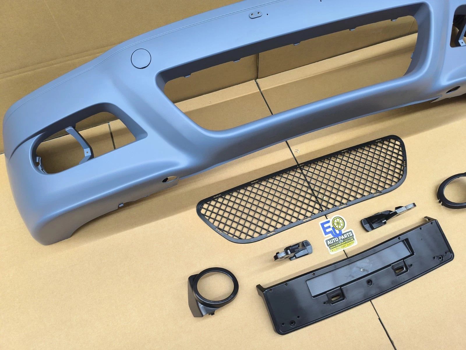 FOR BMW E46 98-06 COUPE CONVERTIBLE 2DR M3 STYLE LOOK FRONT BUMPER GRILLE UK