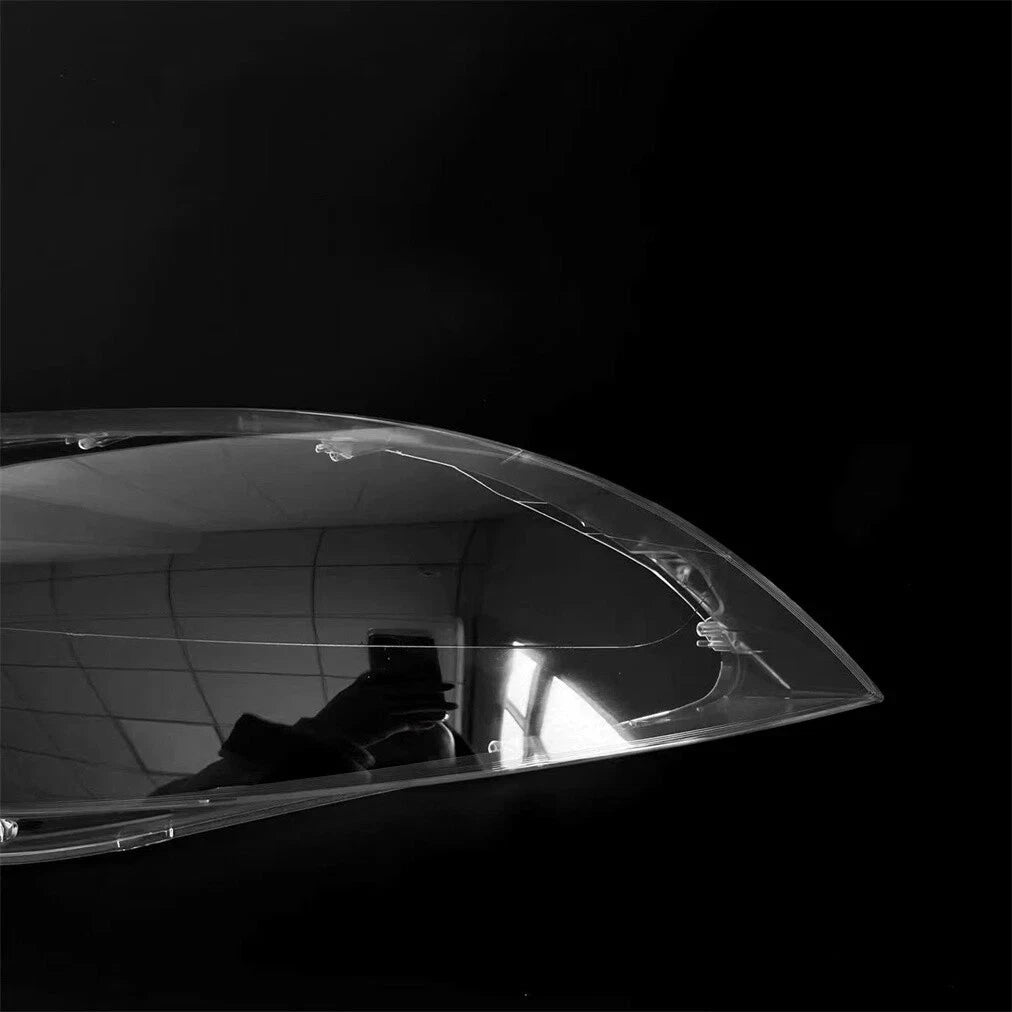 FOR VOLVO V40 FRONT LEFT RIGHT SIDE PAIR R+L HEADLIGHT LAMP LENS COVER 2017-2020