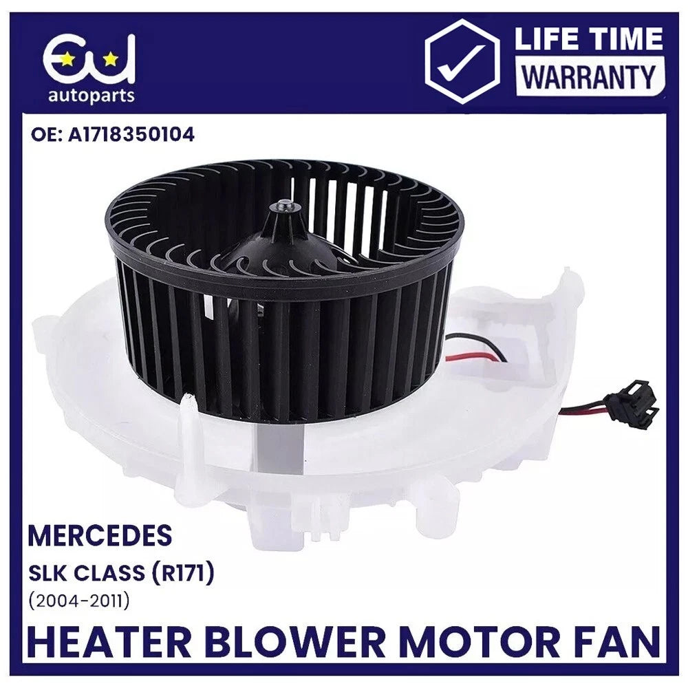 FOR MERCEDES BENZ SLK R171 HEATER MOTOR BLOWER UNIT FAN 1718350104 2004-2011 RHD
