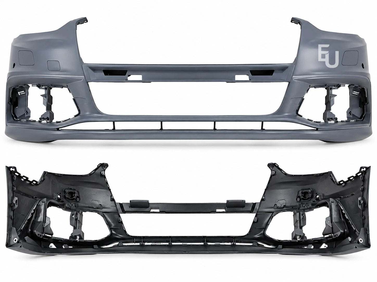 FOR AUDI A3 S3 8V 2012-2016 S-LINE HATCH FRONT BUMPER WITH WASHER & PDC HOLES