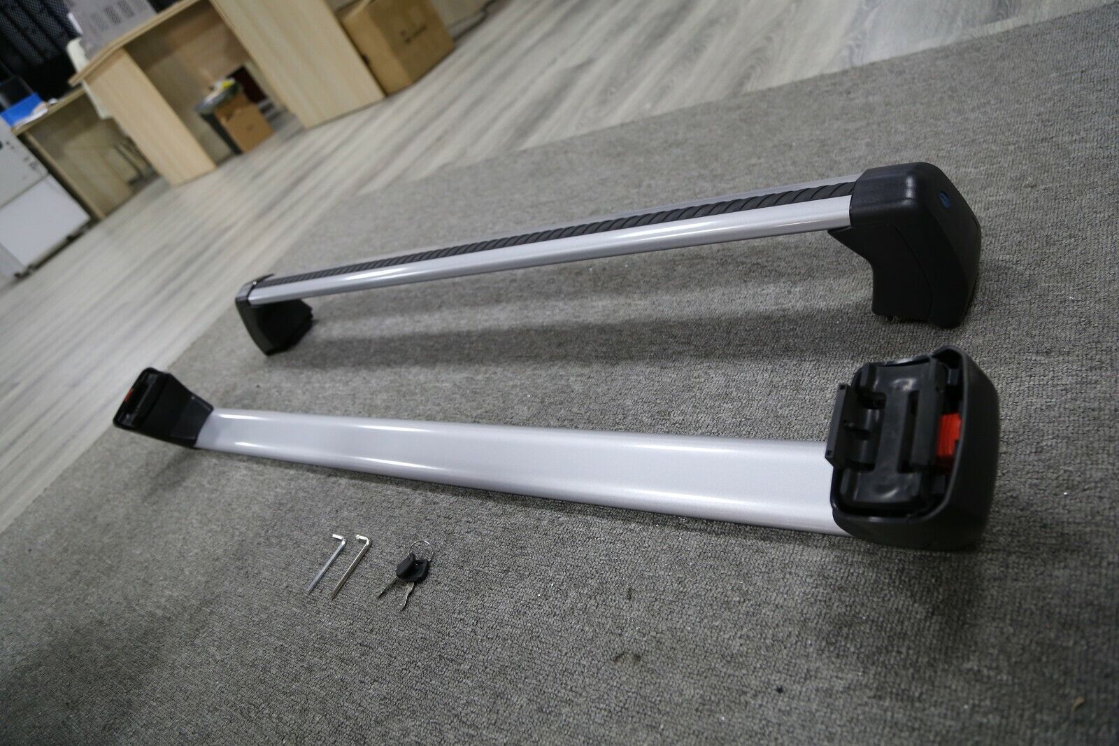 FOR LAND ROVER DISCOVERY 5 L462 2017+ ROOF RAILS RACK CROSS BARS OEM STYLE