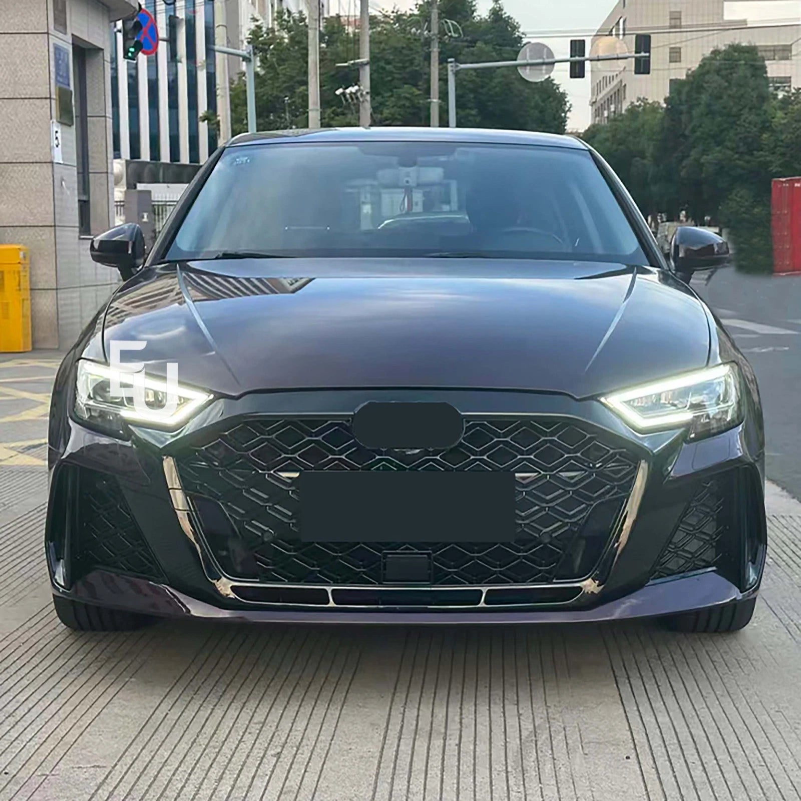 2025+ 8Y RS3 CONVERSION FRONT BUMPER BODYKIT FOR AUDI A3 S3 8V 2016-2020 HATCH