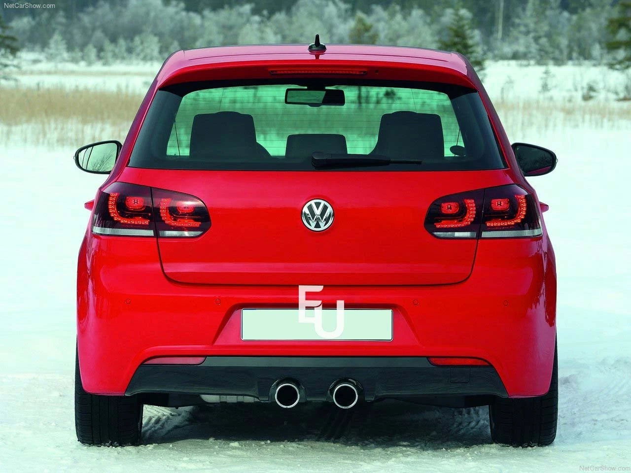 FOR VW GOLF MK6 REAR BUMPER WITH DIFFUSER R20 LOOK BODY KIT GTI TSI TDI 09-13