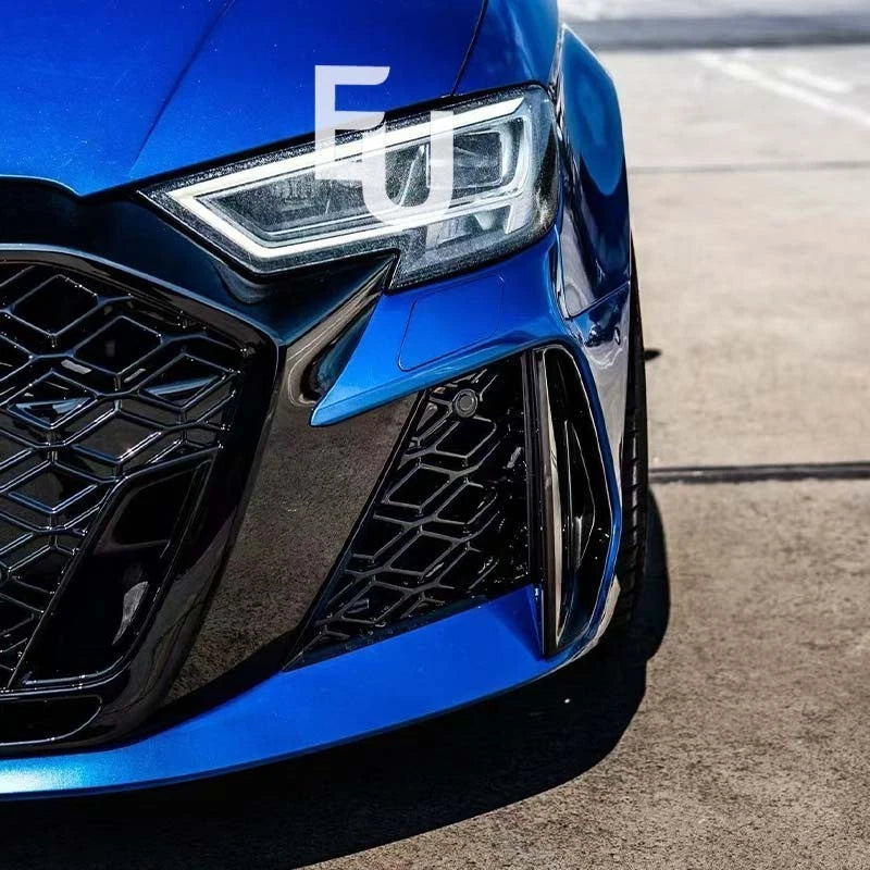 LCI 2025+ RS3 CONVERSION FRONT BUMPER BODYKIT FOR AUDI A3 S3 8V 2016-2020 SEDAN