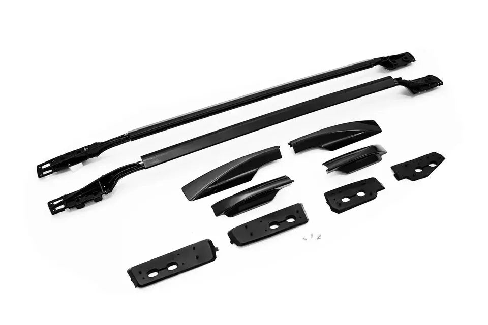 FOR TOYOTA RAV4 MK3 2006-2012 ALUMINIUM ROOF RAILS BARS RACKS BLACK COLOUR *NEW*
