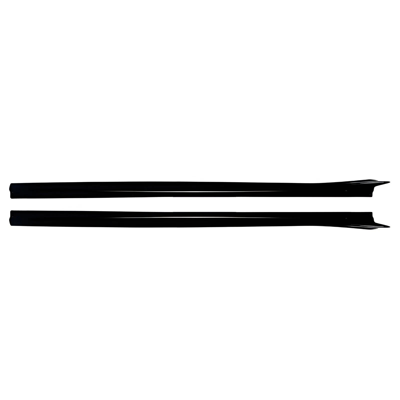 FOR MERCEDES CLE C236 A236 W236 CLE53 AMG SIDE SKIRT EXTENSION GLOSS BLACK 2023+