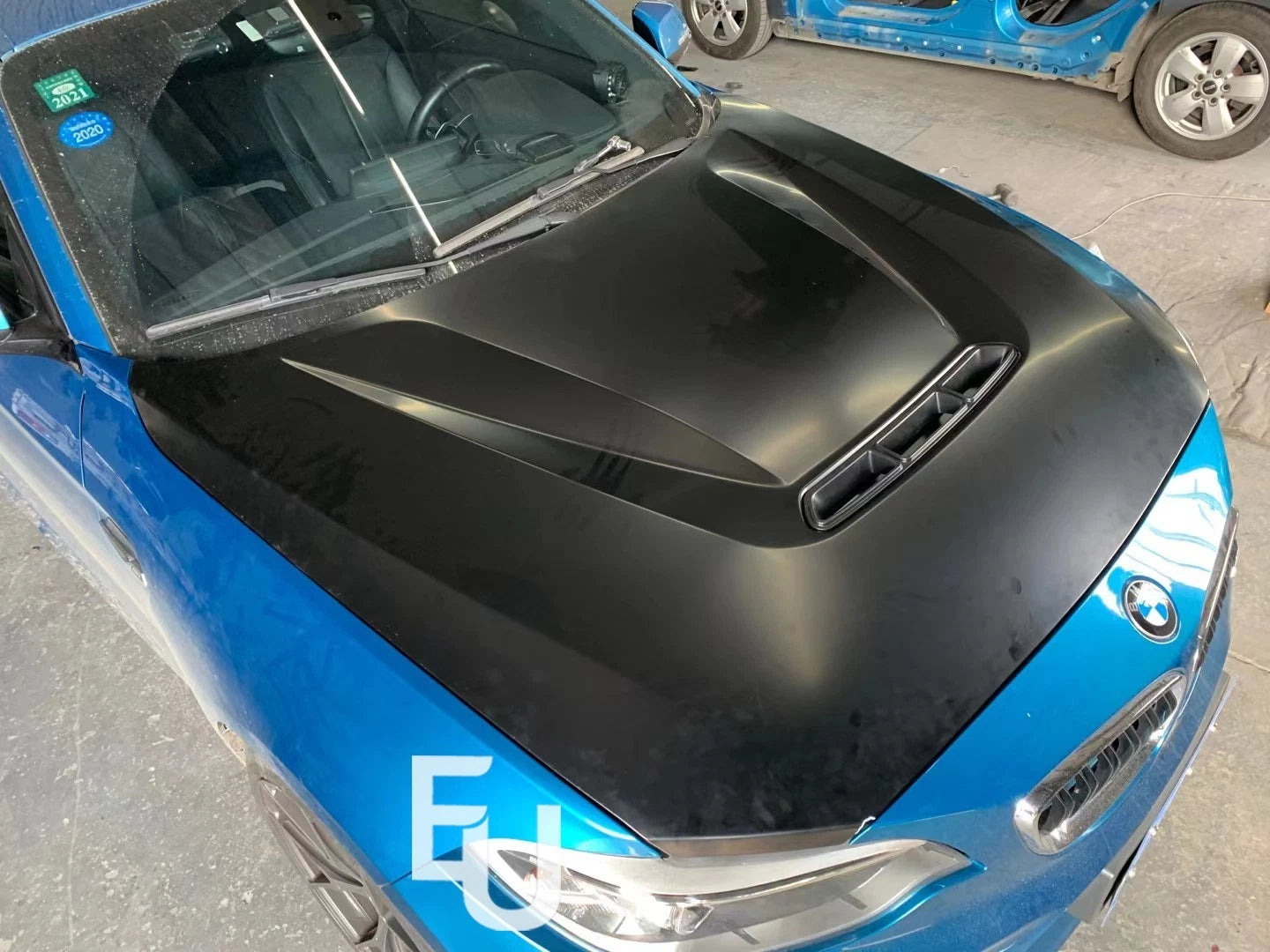 M2 CS GTS STYLE VENTED BONNET SCOOP HOOD BMW 1 2 SERIES F20 15-18 F22 F23 F87 M2
