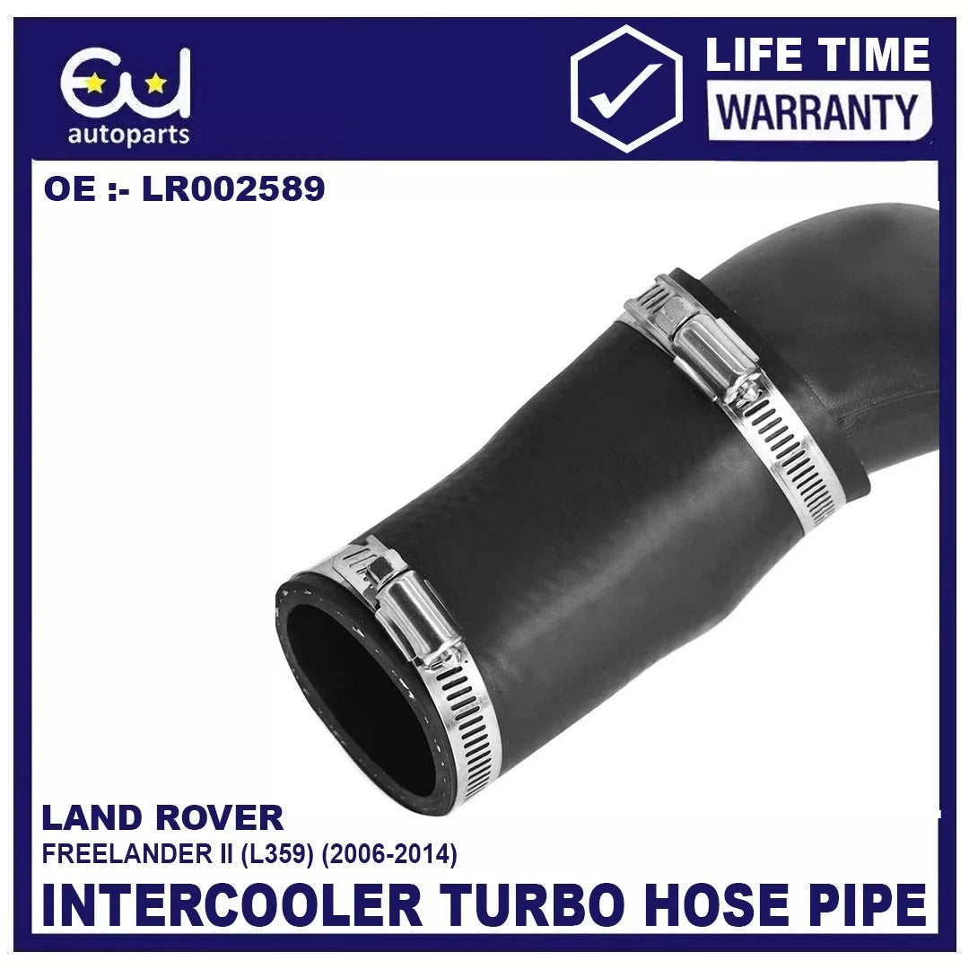 INTERCOOLER TO MANIFOLD HOSE PIPE LR002589 FOR LAND ROVER FREELANDER 2 2.2 TD4