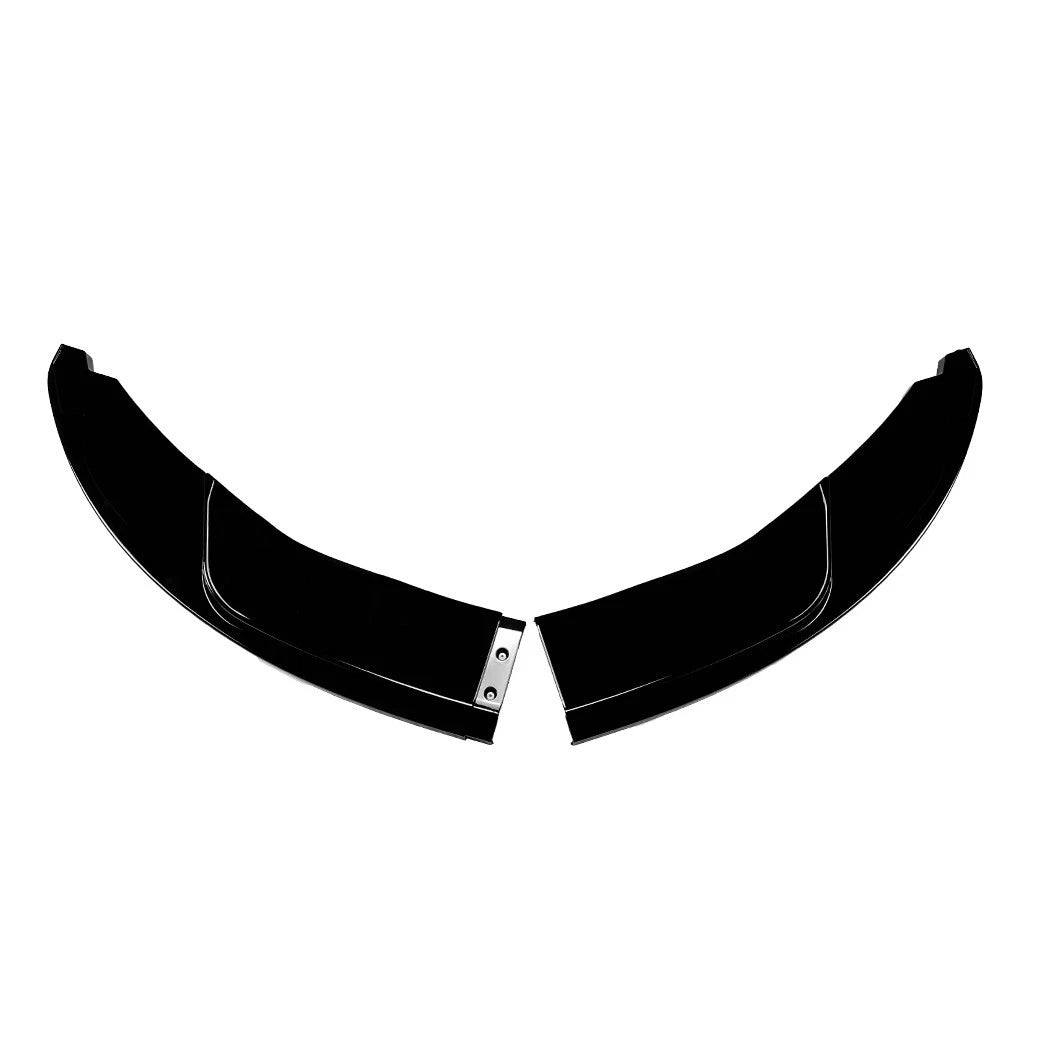 FOR BMW 1M COUPE E82 FRONT BUMPER SPLITTER LIP DIFFUSER BODY KIT GLOSS BLACK
