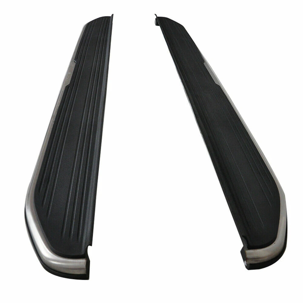 BLACK RUNNING BOARDS SIDE STEPS FOR RANGE ROVER EVOQUE DYNAMIC L538 2011-2018