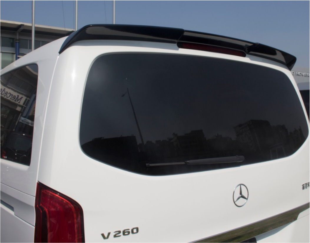 REAR TAILGATE ROOF SPOILER WING FOR MERCEDES VITO W447 2015 ONWARD UNPAINTED