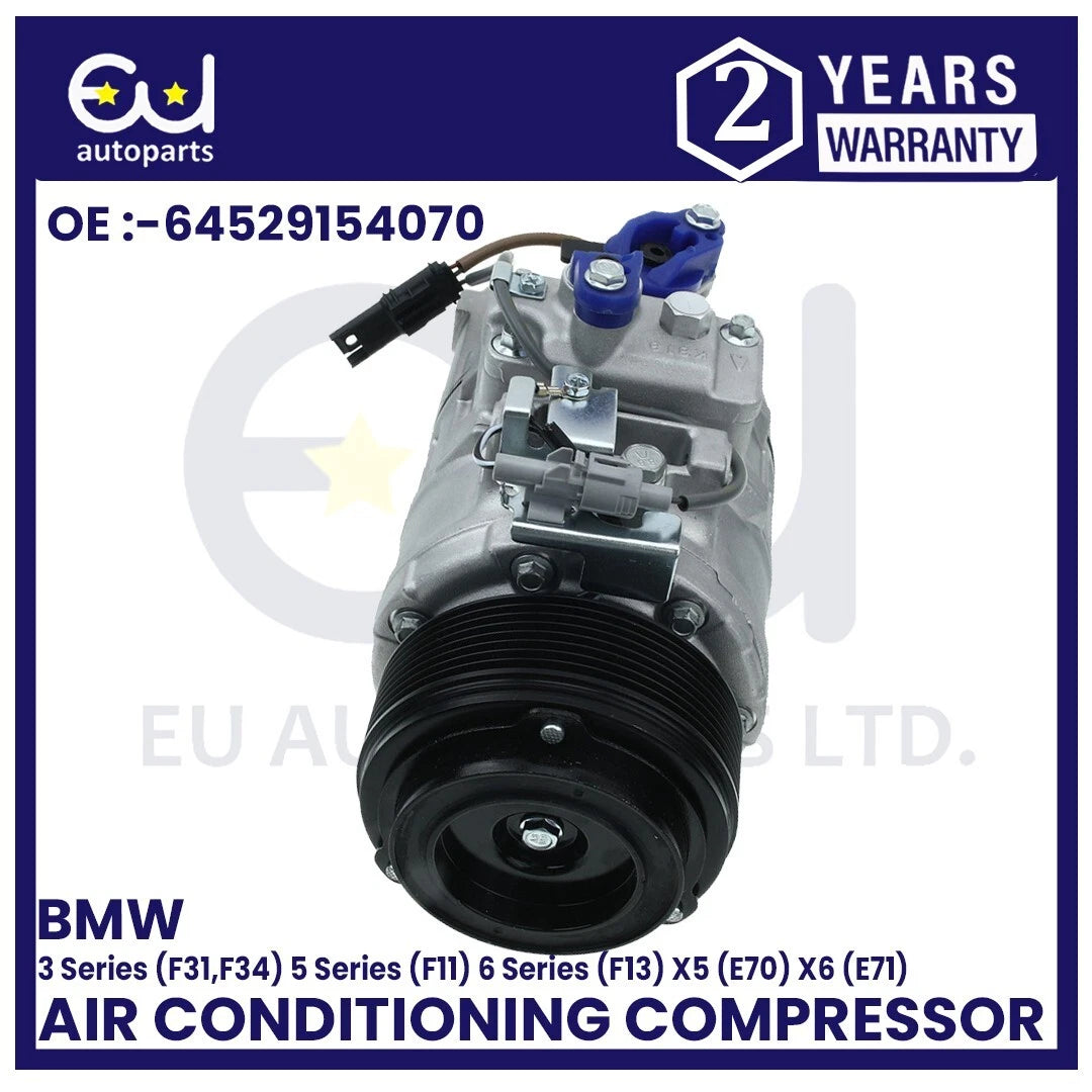 AIR CON AC COMPRESSOR FOR BMW 3 4 5 SERIES F30 F31 F80 F32 F33 F36 X6 E71 E72