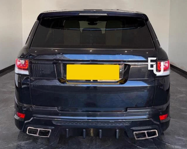 FOR RANGE ROVER SPORT L494 13-17 BUMPER LM BODY KIT FRONT REAR SPLITTER GRILL