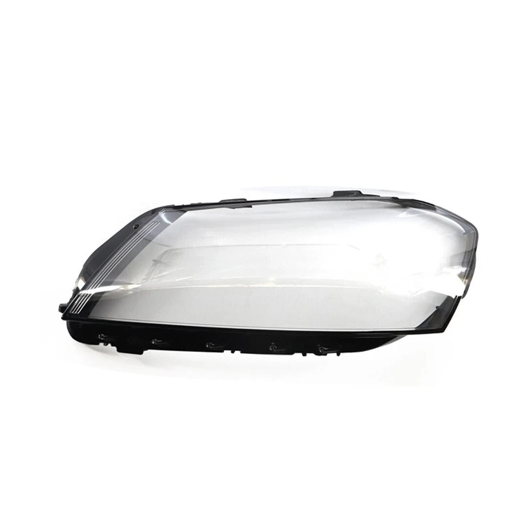FRONT LEFT PASSENGER CLEAR HEADLIGHT LENS SHELL LAMPSHADE FOR VW PASSAT B7 10-16