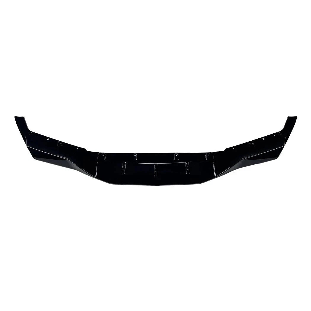 FOR BMW F90 M5 RKP STYLE FRONT BUMPER LIP SPOILER SPLITTER GLOSS BLACK 2017-2020