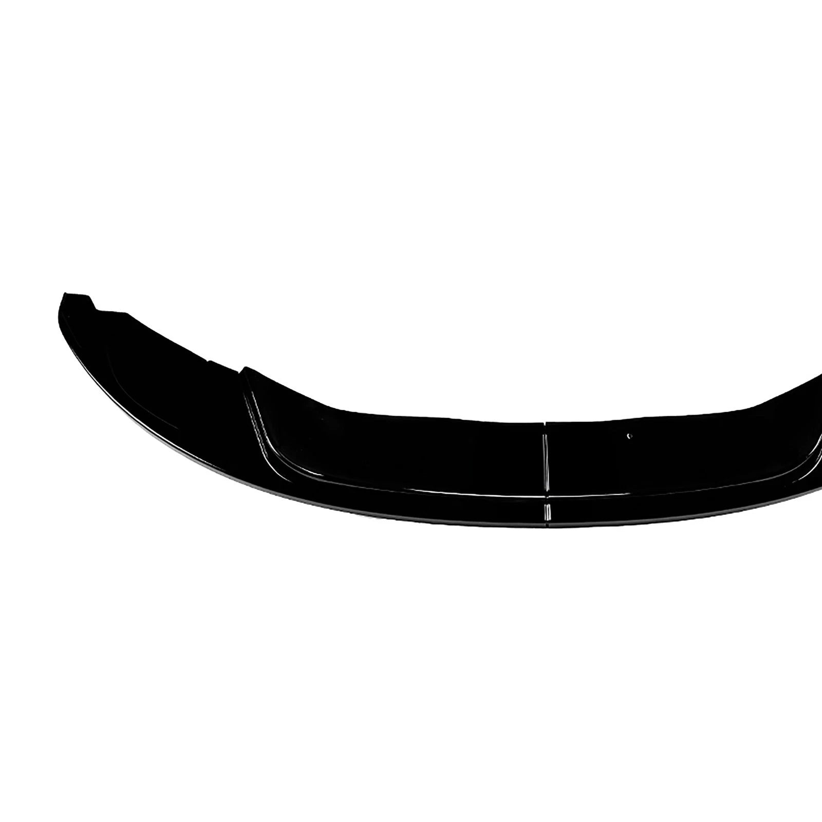 FOR BMW 1M COUPE E82 FRONT BUMPER SPLITTER LIP DIFFUSER BODY KIT GLOSS BLACK