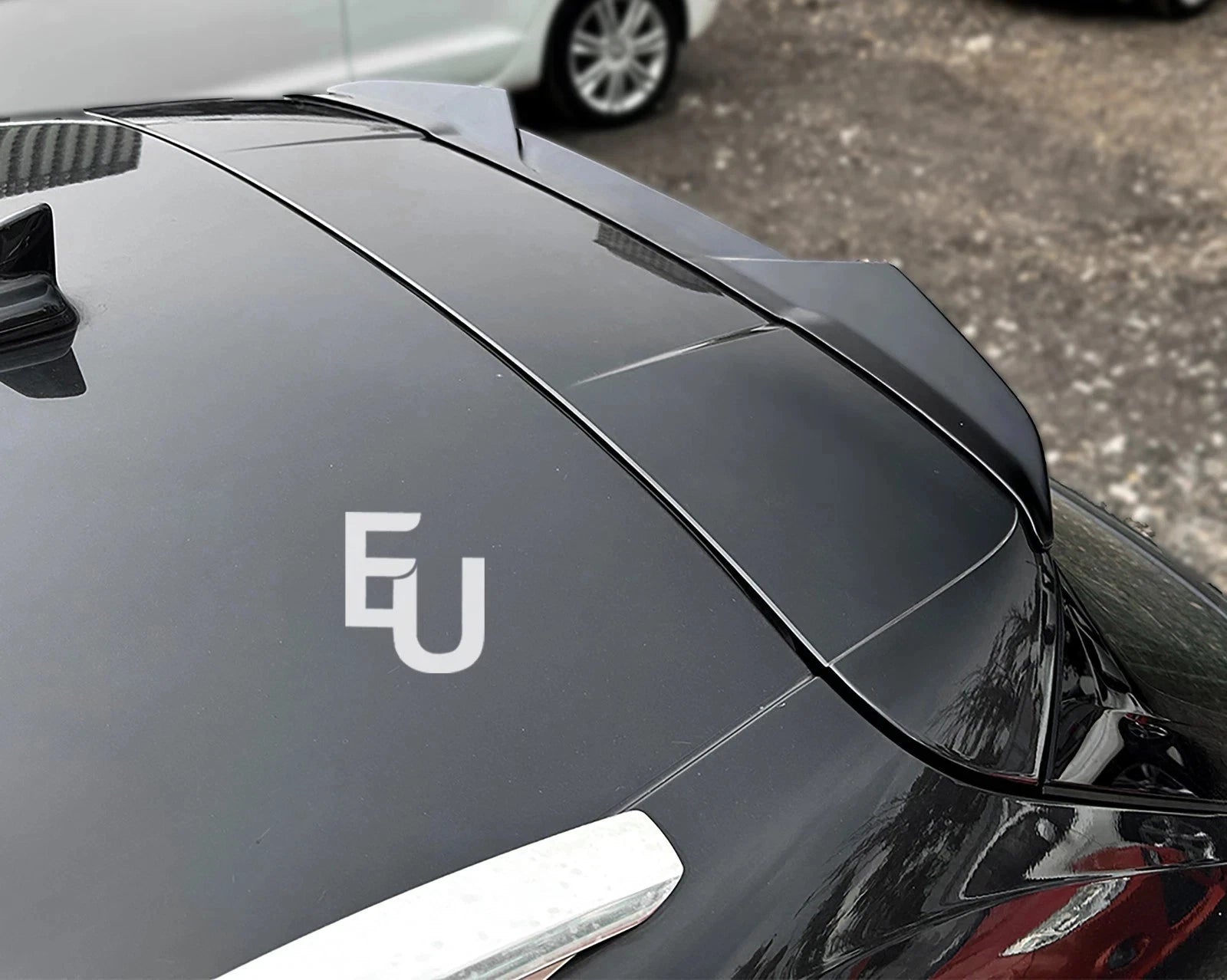 FOR AUDI A4 S4 B9 B9.5 AVANT S LINE REAR ROOF SPOILER LIP GLOSS BLACK 2015-2024