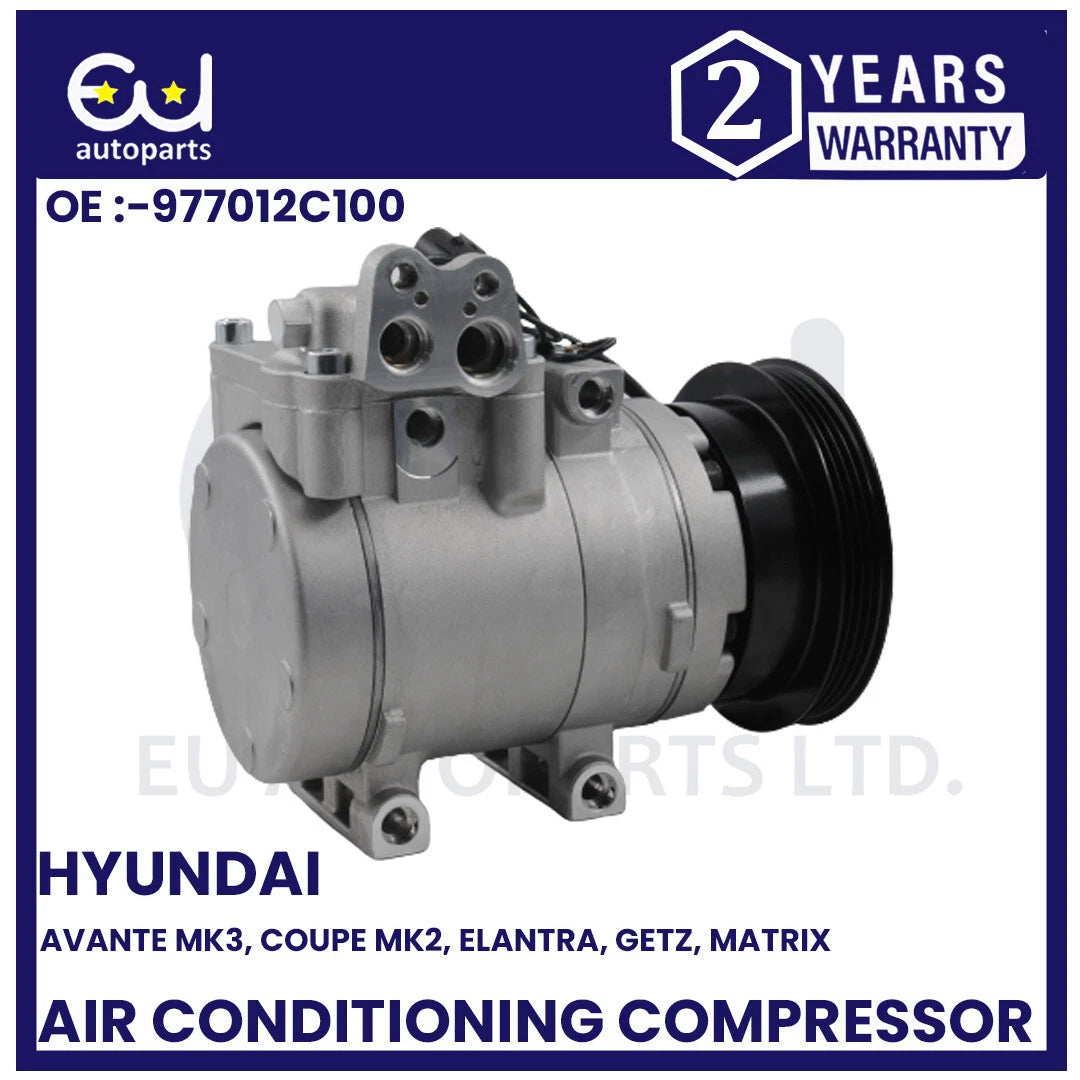 AIR CON AC COMPRESSOR PUMP FOR HYUNDAI TUCSON i-30 COUPE GETZ 1.4i 1.6 MATRIX