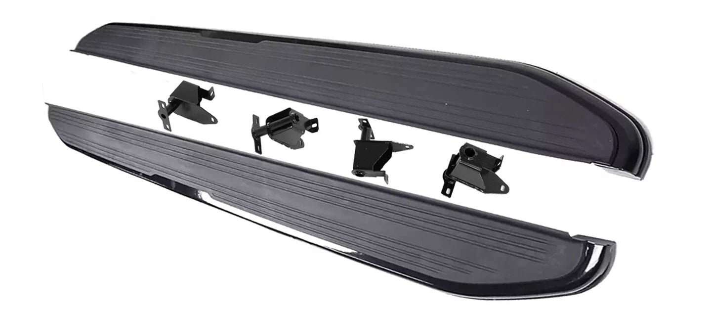 FOR RANGE ROVER EVOQUE DYNAMIC SIDE STEPS RUNNING BOARD ALUMINIUM OE STYLE BLACK