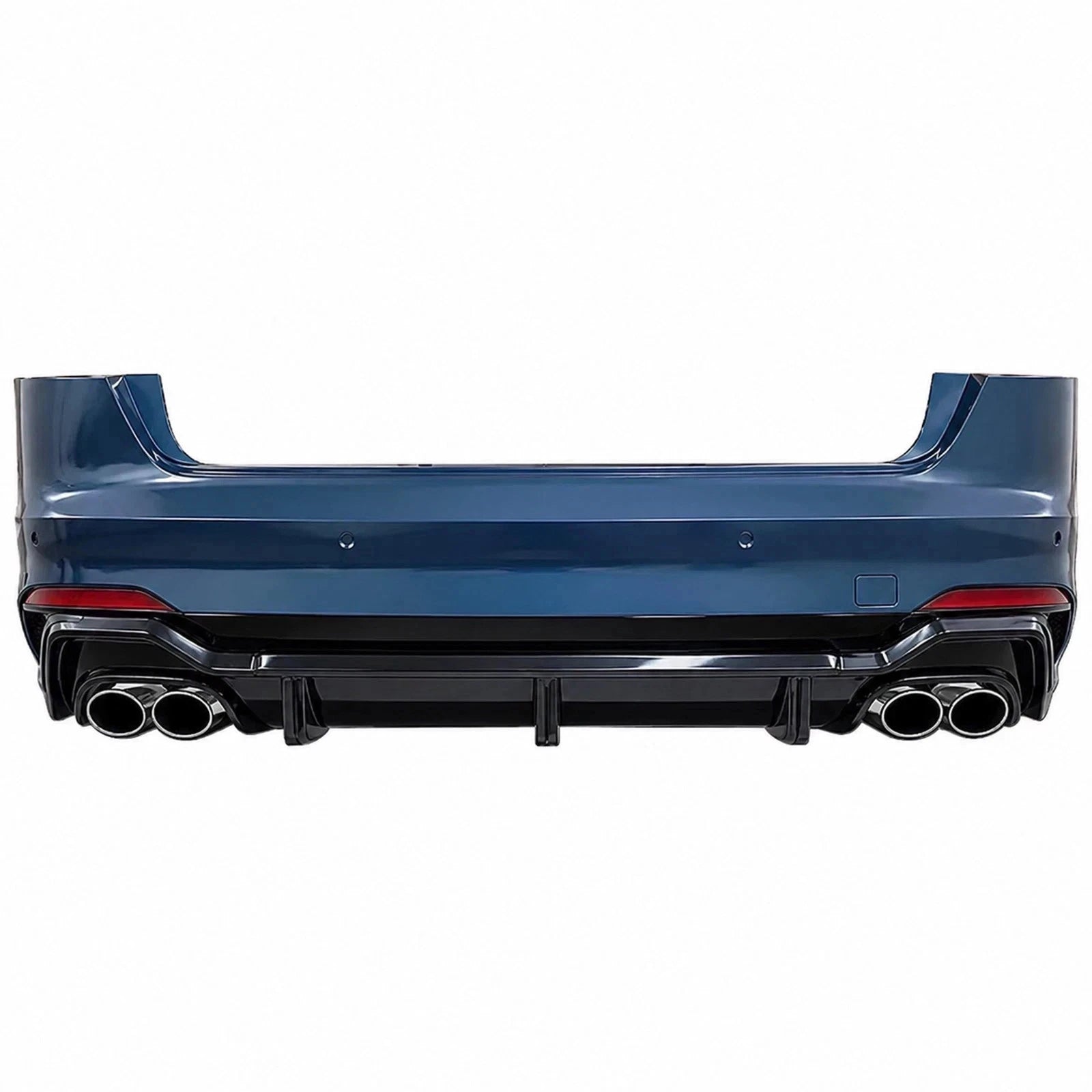 RS4 CONVERSION REAR & FRONT BUMPER BODYKIT SPLITTER FOR AUDI A4 B9 2017-20 SEDAN