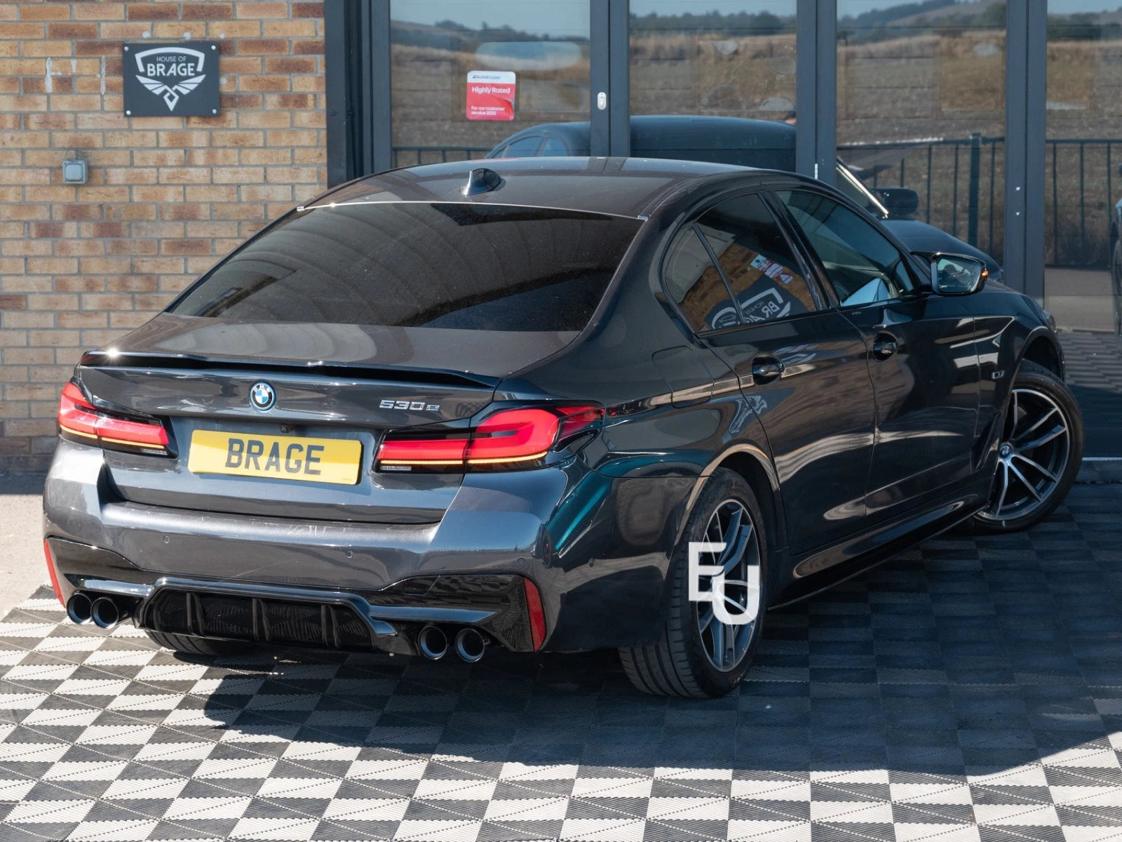 BODY KIT FOR BMW 5 SERIES G30 LCI 2020-2023 BODYKIT FRONT SPLITTER REAR DIFFUSER