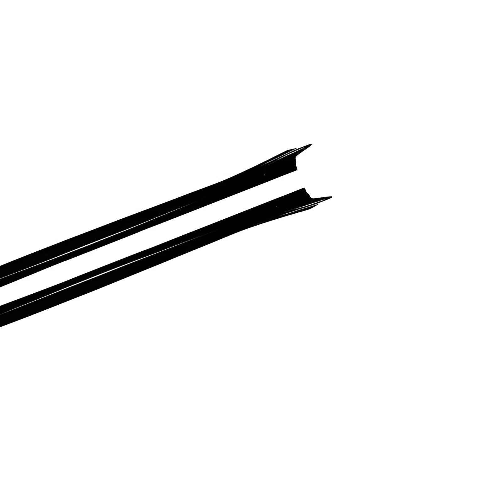 FOR MERCEDES CLE C236 A236 W236 CLE53 AMG SIDE SKIRT EXTENSION GLOSS BLACK 2023+
