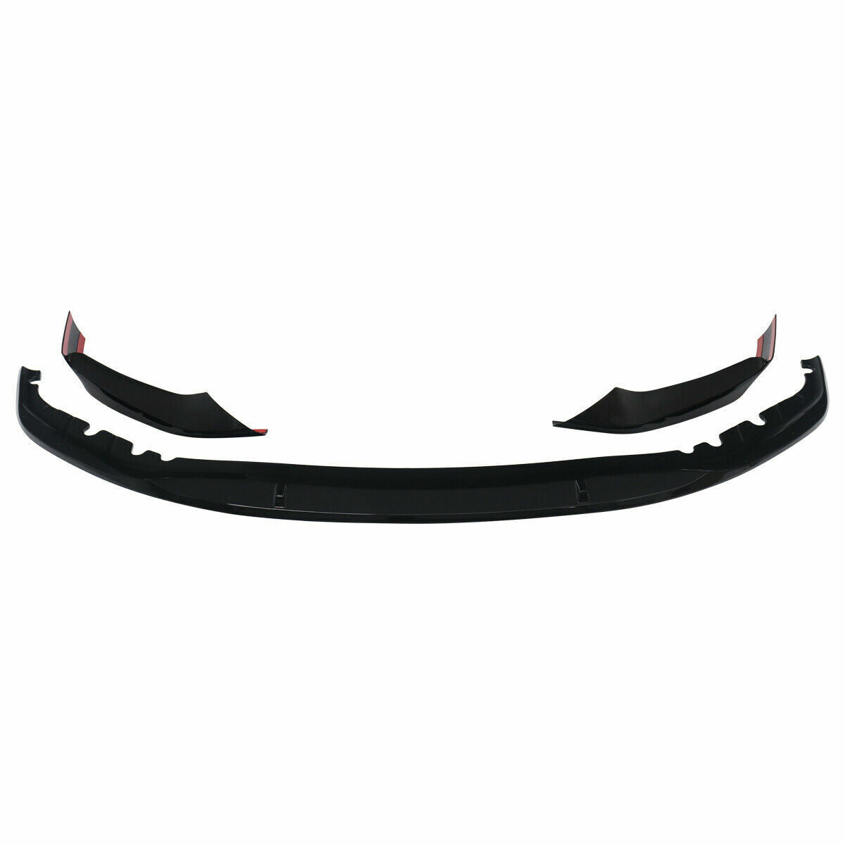 FOR BMW 5 SERIES G30 FRONT SPLITTER LIP SPOILER PERFORMANCE SPORT MATTE BLK