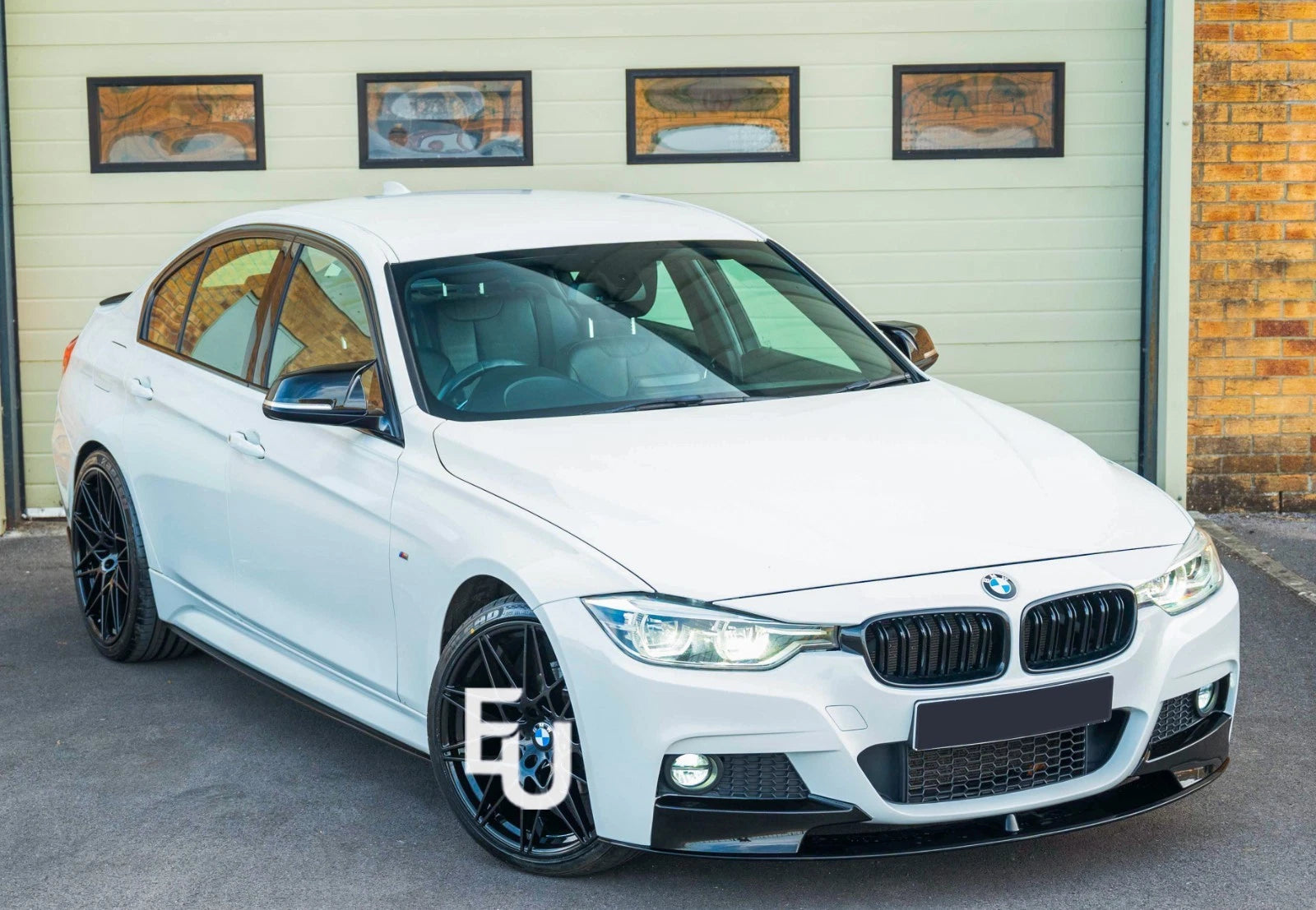 FOR BMW 3 SERIES F30 MP FRONT LIP SPLITTER REAR LED DIFFUSER BODYKIT BODY KIT